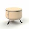 Humorous Ivory Drum: Vintage Minimalism 3d Model