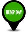 HUMP DAY on green location pointer graphic