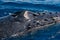 Humpback whale in the water. Madagascar. St. Mary`s Island.