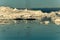 Humpback whales among the icebergs, Ilulissat icefjord, Disko bay, west Greenland