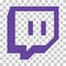 Humpolec, Czech Republic - February 19, 2022: Twitch - company logo, stream technology platform, vector illustration, editorial