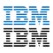 Humpolec, Czech Republic - January 13, 2023: IBM - International Business Machines Corporation, icon vector illustration