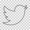 Humpolec, Czech Republic - June 16, 2022: Twitter - social blog media vector illustration, editorial symbol