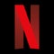 Humpolec, Czech Republic - March 23, 2021: Netflix - company logo, button for social media, phone icon symbol. Editorial web