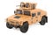 Humvee, High Mobility Multipurpose Wheeled Vehicle, 3D rendering