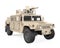 Humvee High Mobility Multipurpose Wheeled Vehicle Isolated