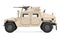 Humvee High Mobility Multipurpose Wheeled Vehicle Isolated