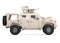 Humvee High Mobility Multipurpose Wheeled Vehicle Isolated