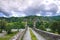 Hunchback Bridge. Bobbio. Emilia-Romagna. Italy.