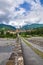 Hunchback Bridge. Bobbio. Emilia-Romagna. Italy.