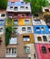 Hundertwasser House in Vienna, Austria.