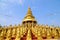 Hundred of golden pagoda