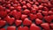 hundreds of beautiful heart stones, ai generated image