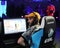 Hundreds Fortnite gamers compete during Fortnite Summer Smash at Australian Open 2019 in Melbourne.