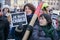 Hundreds of Torontonians converged on Nathan Philips Square