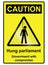 Hung Parliament Hazard Sign