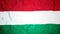 Hungarian Flag Seamless Video Loop