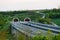 Hungarian M6 highway with tunel