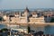 Hungarian Parliament in Budapest across the Danube