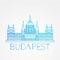 Hungarian Parliament Building. The symbol of Budapest, Hungary.