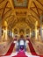 Hungarian parliament interior Budapest