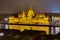 Hungarian Parliament night view, Budapest, Hungary