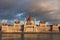 Hungarian parliament on sunset, Budapest