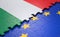 Hungary European Union Puzzle Flag