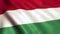 Hungary Flag Animation Video - 4K