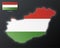 Hungary modern halftone