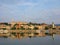 Hungary. Panorama of Budapest with Fishermans bastion.