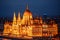 Hungary Parliament from the fort of Budapest fishermen