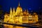 Hungary Parliament from the fort of Budapest fishermen