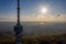 Hungary - Pecs TV tower with Mecsek hills