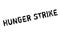 Hunger Strike rubber stamp