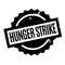 Hunger Strike rubber stamp