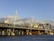 Hungerford bridge in London