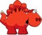 Hungry Cartoon Stegosaurus