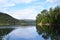 Hungry Horse Reservoir in Montana