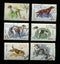 Hunter dogs on USSR stamps