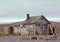 Hunting cabin on shore of the Arctic ocean