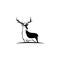 Hunting club logo,Graceful Deer emblem