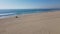 Huntington Beach-CA-Slow Aerial 360 pan