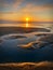 Huntington Beach California Sunset low tide