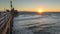 Huntington Beach Pier Sunset Time Lapse