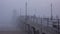 Huntington Beach Pier Time Lapse Fog