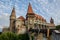 The Hunyad castle, also known as Corvin Castle, Transylvania