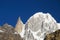 Hunza Peak and Lady Finger in Northern Pakistan