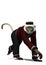 Hurdy Gurdy Monkey, 3D Illustration