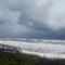 Hurricane Dorian clouds creep by flagler beach